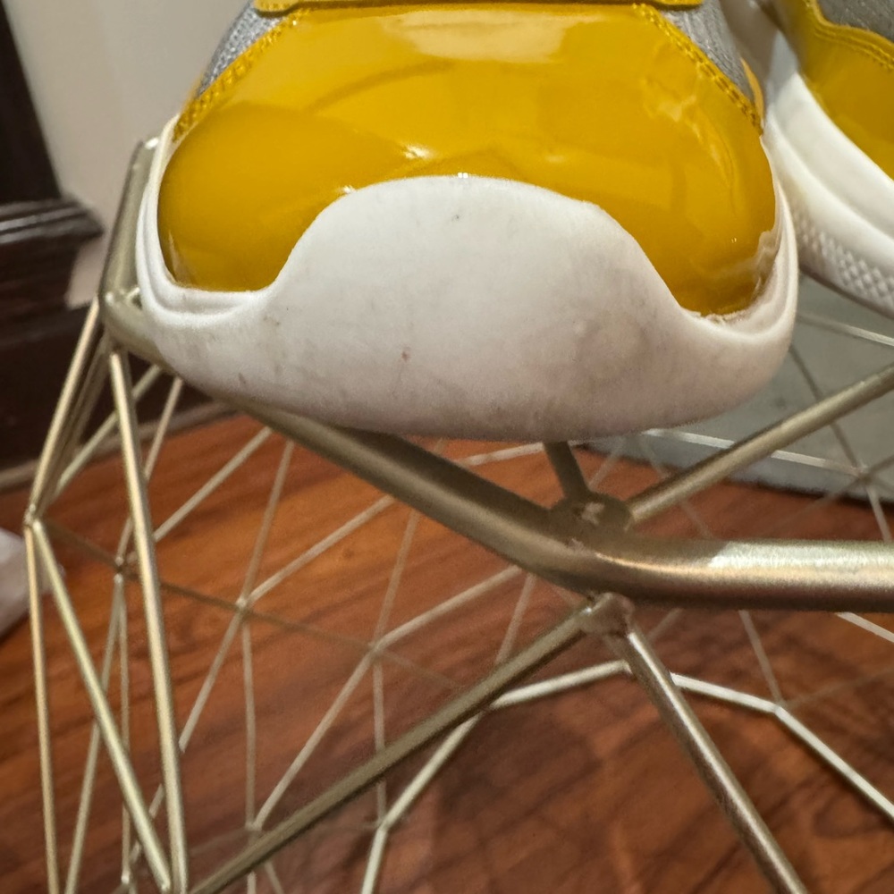 Yellow and Gray Prada Sneaker size 9 - Picture 8 of 16